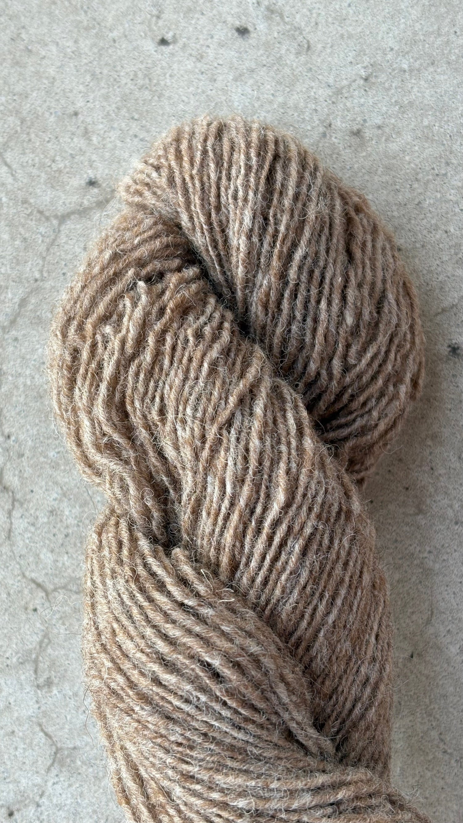 Undyed Hand-Spun Yarns
