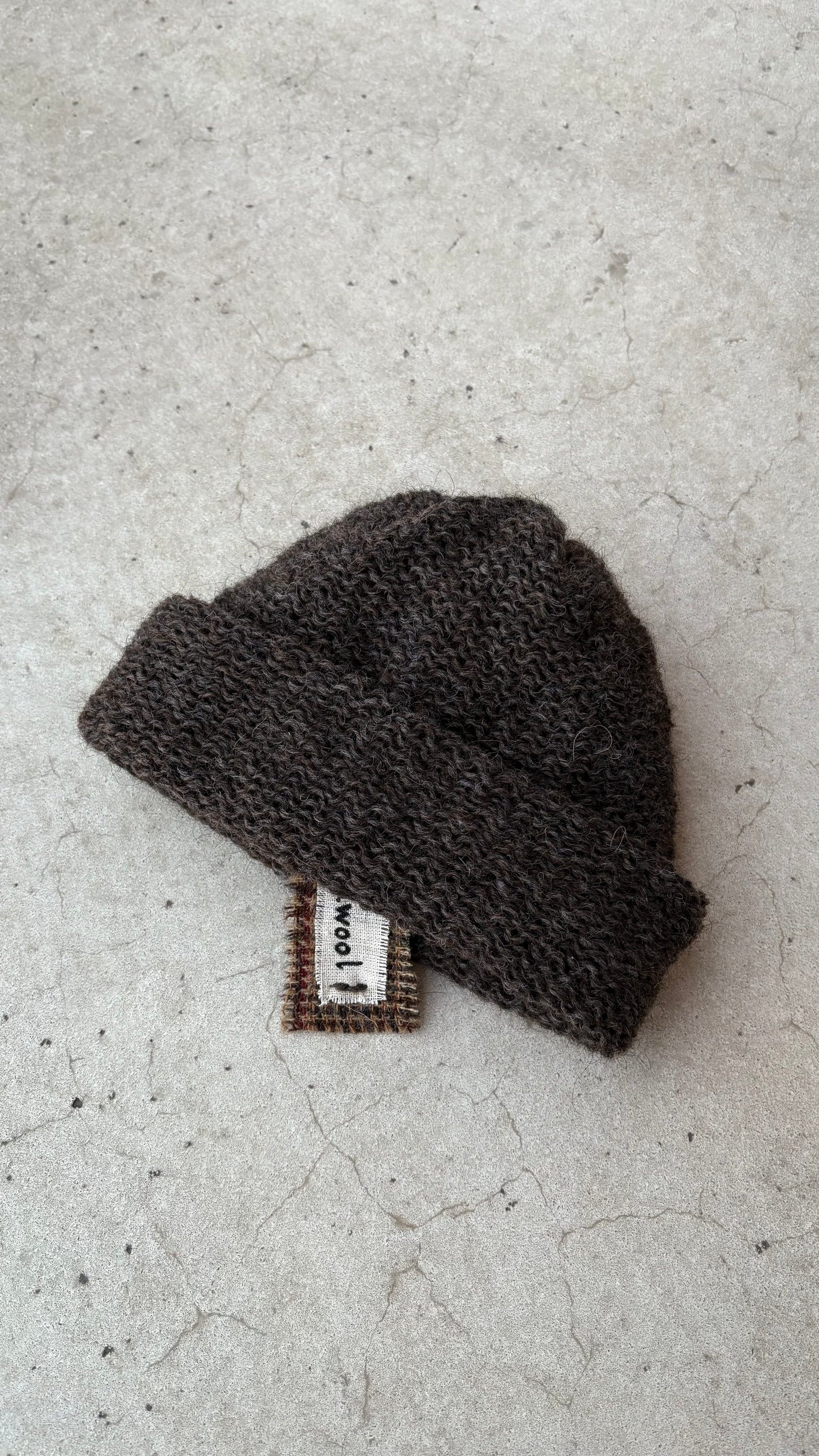 Oslo Hat - Moorit Jacob Wool - Undyed Hand-spun Yarn from Smallholdings - Light Moorit Brown