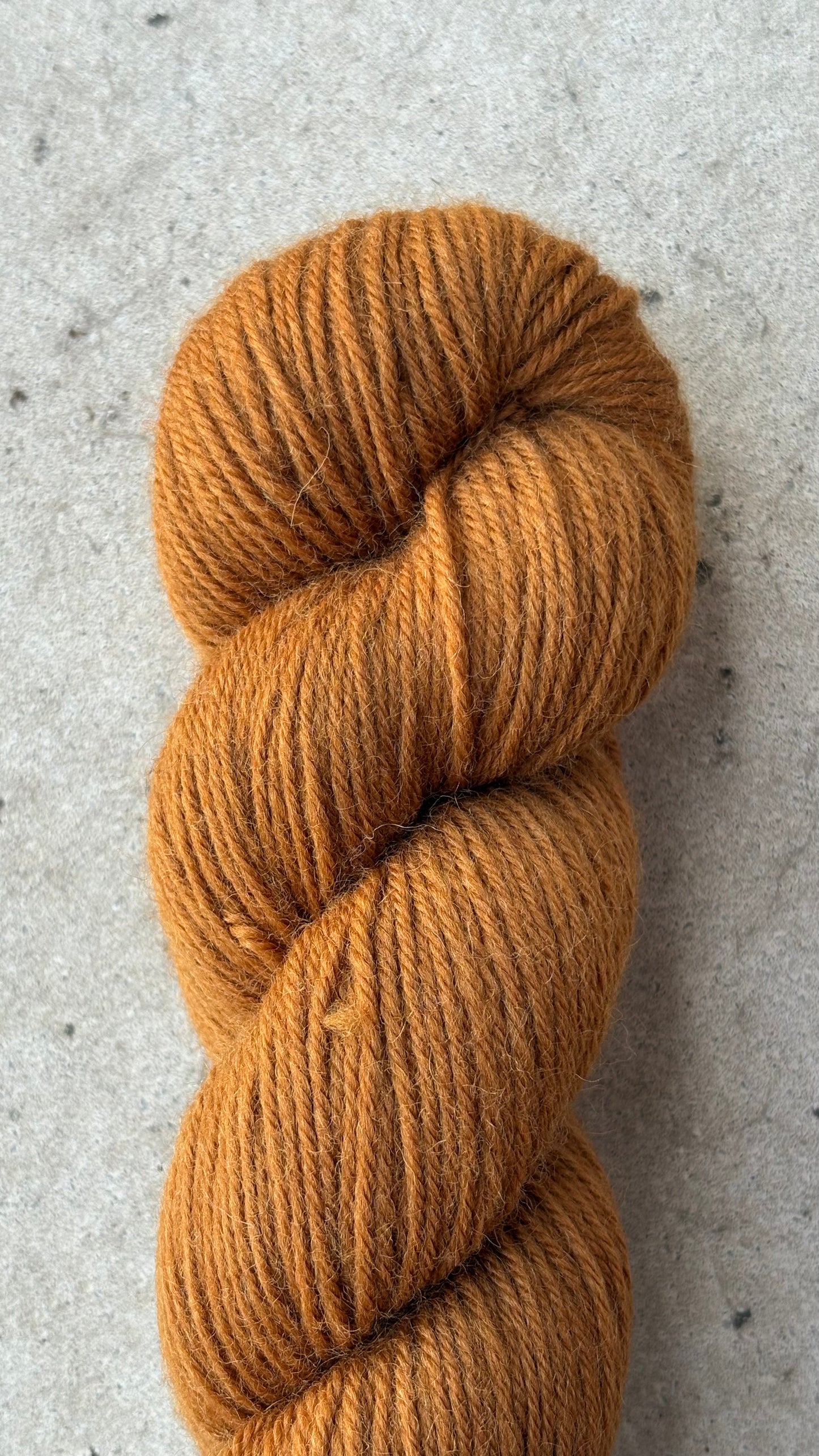Snoods / Neck Warmer - Coloured Wool Yarn - Burnt Caramel