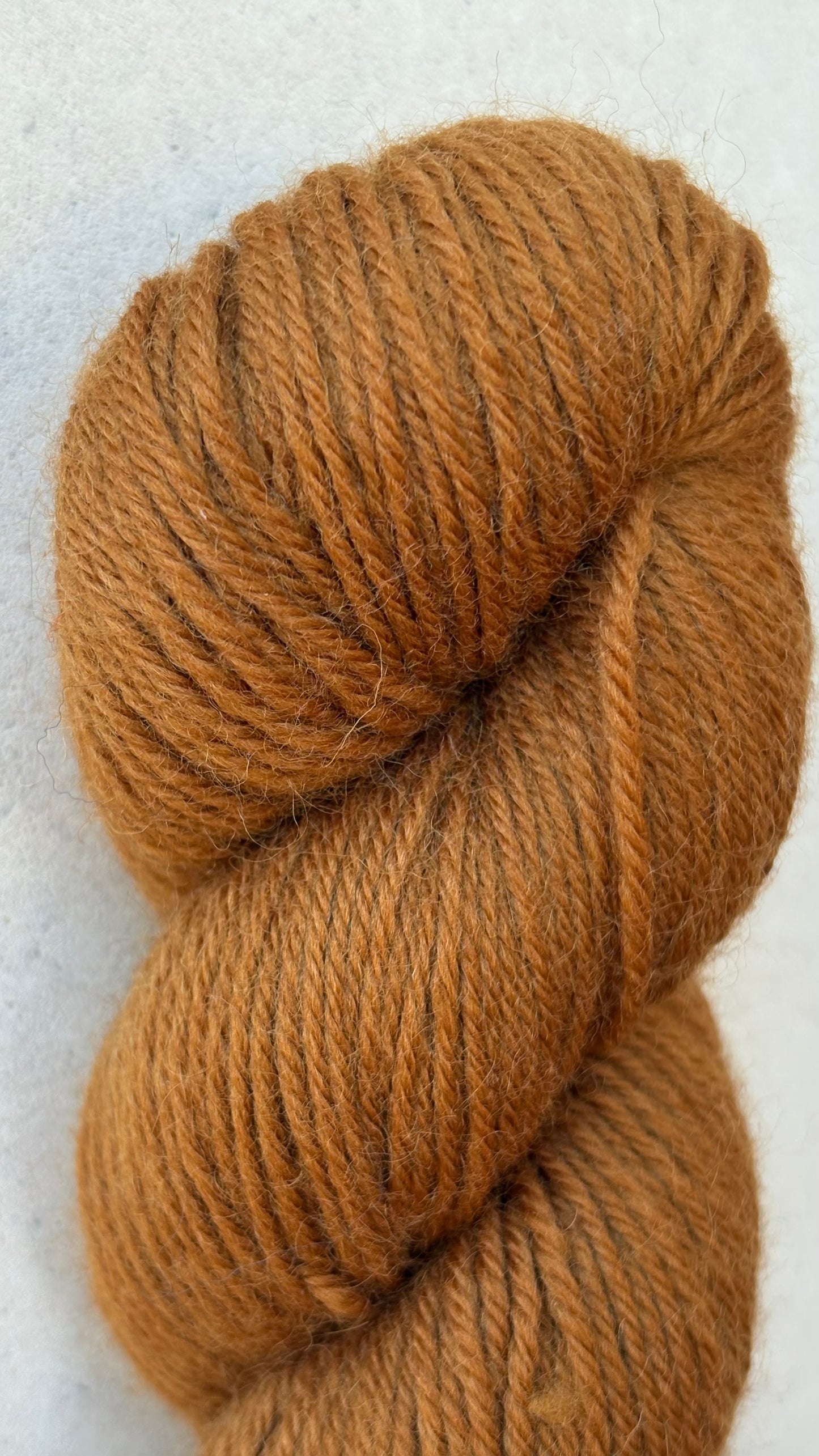 Snoods / Neck Warmer - Coloured Wool Yarn - Burnt Caramel