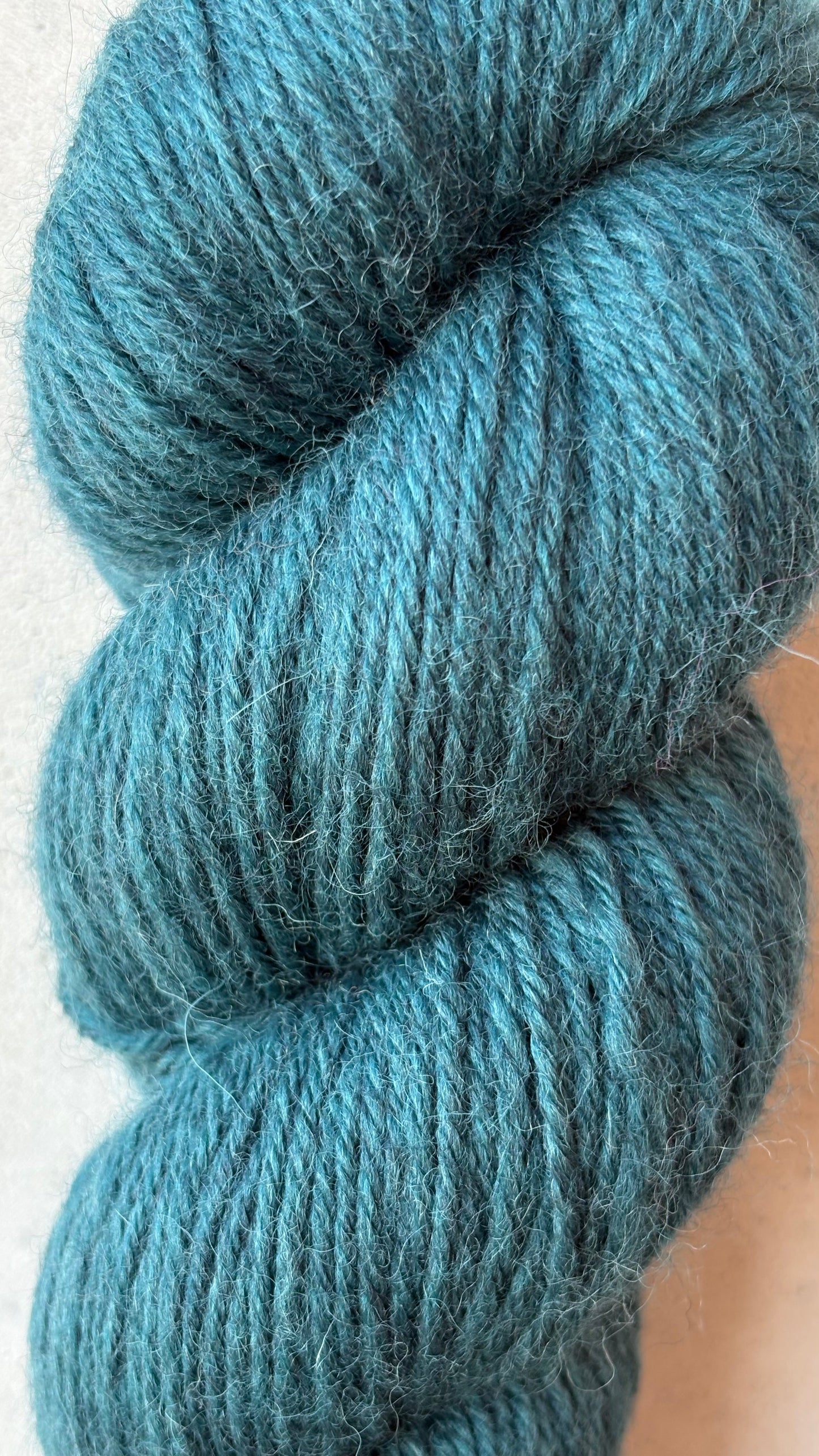 Snoods / Neck Warmer - Coloured Wool Yarn - Deep Teal