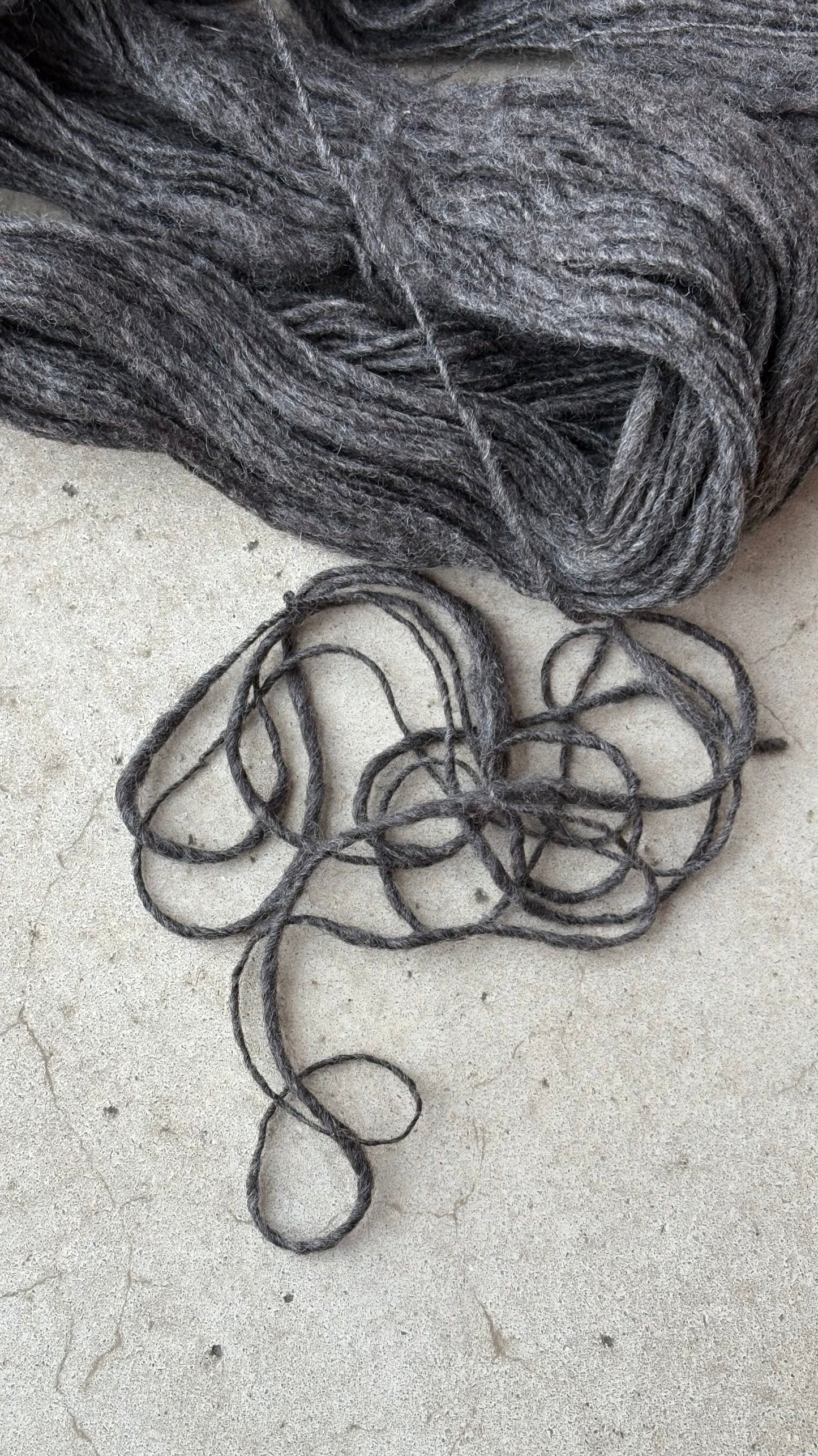 Classic Cuffed Woolly Hat - Undyed Hand-spun Gotland Wool