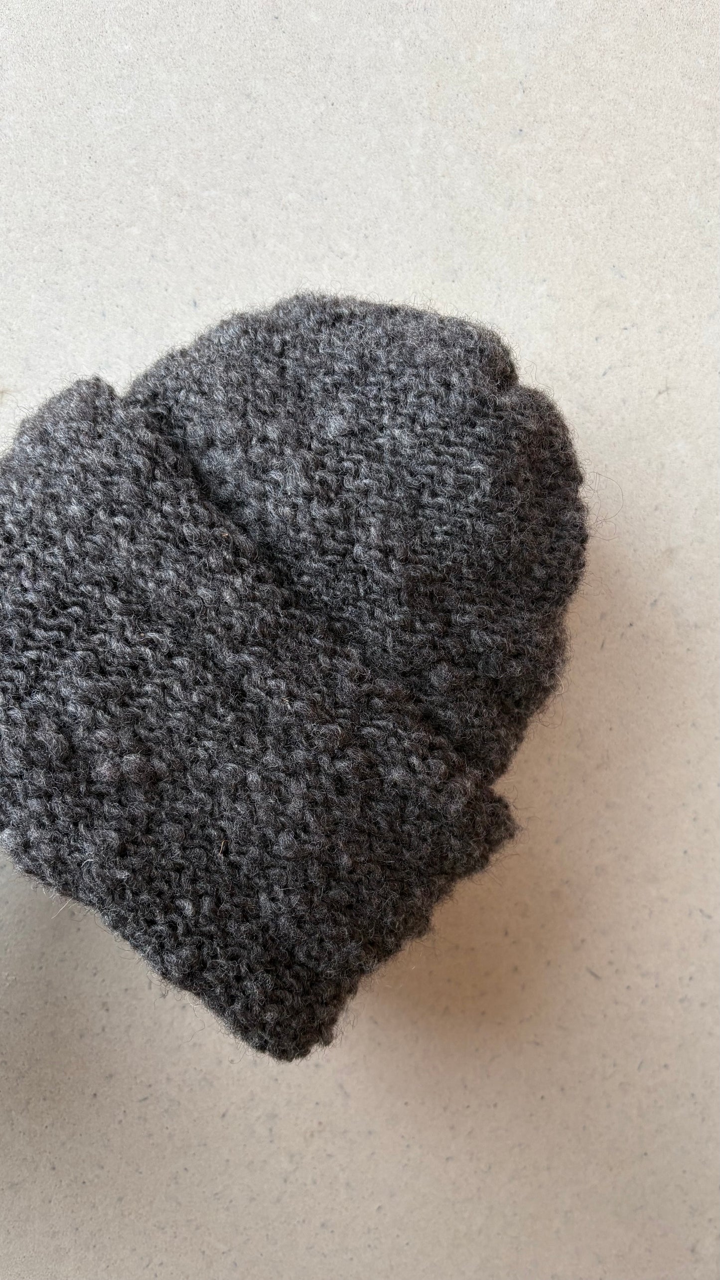 Classic Cuffed Woolly Hat - Undyed Hand-spun Gotland Wool